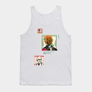 USD000012 - Thomas Jefferson tanned skin with earrings Tank Top